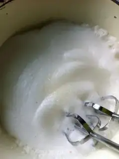 Make The durian pudding cake step 5