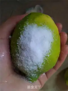 Make Sugar lemon step 1