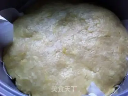Make The durian pudding cake step 9
