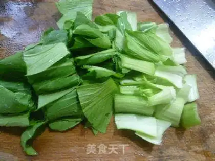 Make Cream pickles, egg soup step 2