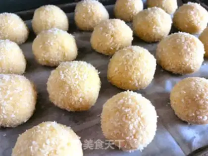 Make Coconut ball step 8