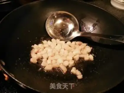 Make Shrimp corn soybeans step 2