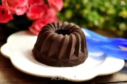 Make Chocolate bean ice cream mooncake step 15