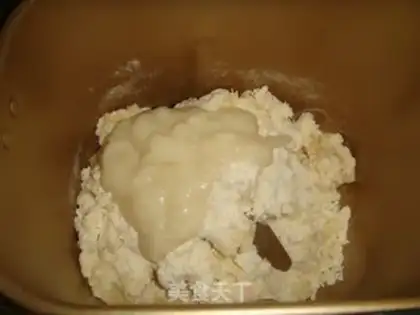 Make Rose bread step 1