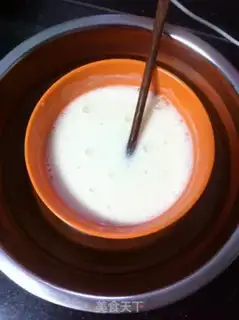 Make Tea mousse cake step 1