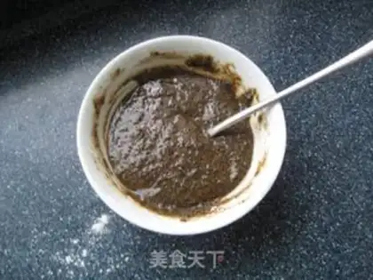 Make Black sesame bread step 7
