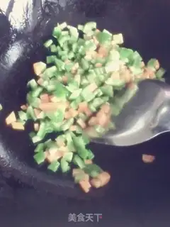 Make ♪ Flowers, eggs, rice ♪ step 2