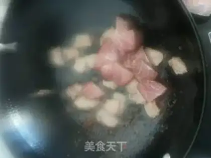 Make Garlic pork step 2