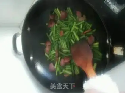 Make Garlic pork step 3