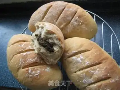 Make Black sesame bread step 17