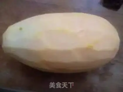 Make Cold papayas step 1