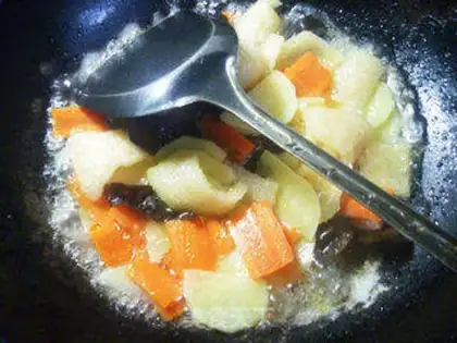 Make A green cabbage step 3