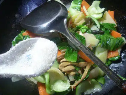 Make A green cabbage step 5