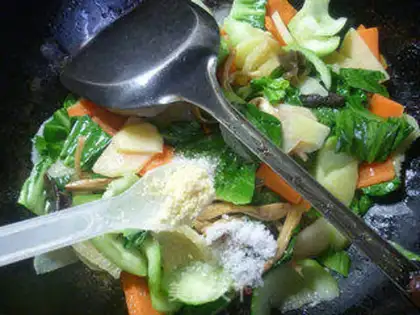 Make A green cabbage step 7