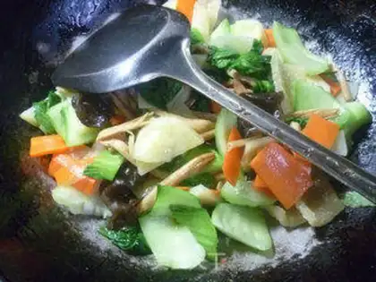 Make A green cabbage step 8