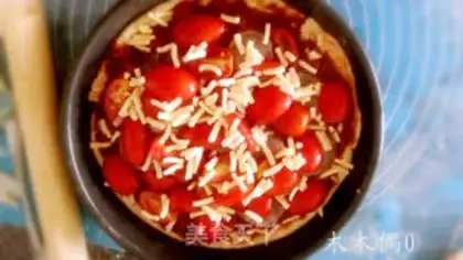Make Tomato cheese pizza step 5