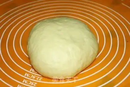 Make Flower bean bread step 0