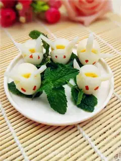 Make A quail egg rabbit step 6