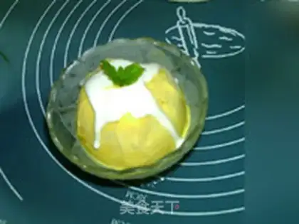 Make Mango yogurt ice cream step 14