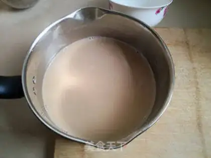 Make Pearl milk tea step 3