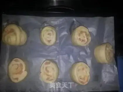 Make Ham cheese rolls step 9