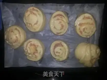 Make Ham cheese rolls step 10