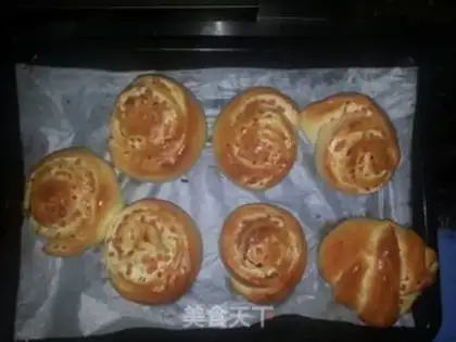 Make Ham cheese rolls step 11