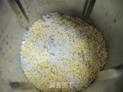 Make Nutritional rice paste step 0
