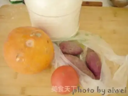 Make Three-coloured rose buns step 0