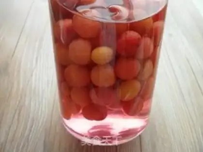 Make Cherry wine step 7