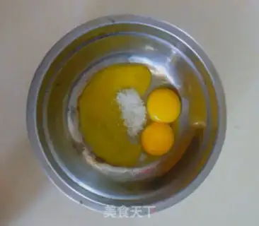 Make Mango cake rolls step 2