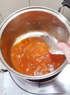 Make Sweet almond sauce step 4