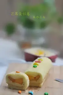Make Mango cake rolls step 10