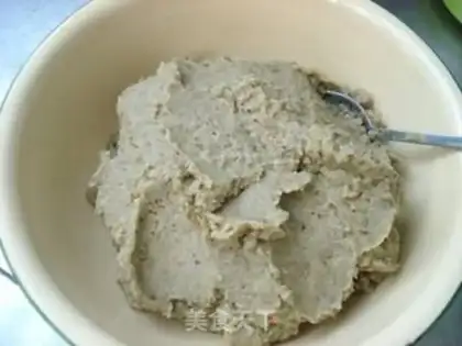 Make Green bean cake step 2
