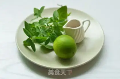 Make Lemon mint ice cream step 0