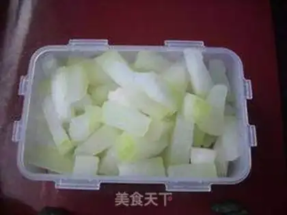 Make Orange juice melon step 3