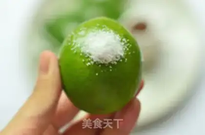 Make Lemon mint ice cream step 2