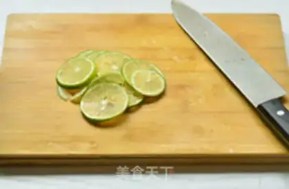 Make Lemon mint ice cream step 3