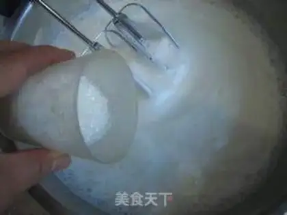 Make Yogurt cotton cake step 7