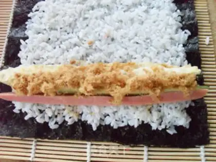 Make Simple sushi step 6