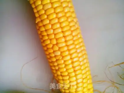 Make Fresh ginseng corn bronchies step 2