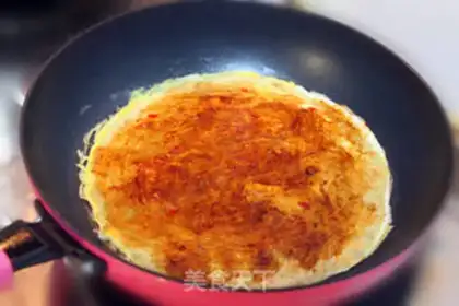 Make Green bean pancakes step 10