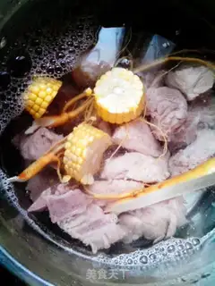 Make Fresh ginseng corn bronchies step 5