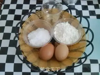 Make Full eggcake step 0