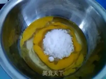 Make Full eggcake step 1