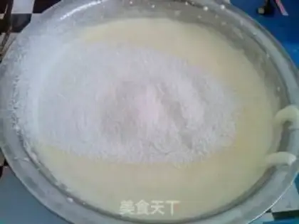 Make Full eggcake step 4