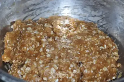 Make Red sugar oatmeal cookies step 5