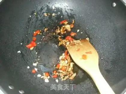 Make Meat and sour beans step 5