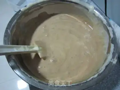 Make The durian mousse cake step 5