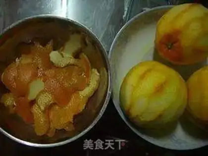 Make Orange grapefruit sauce step 1